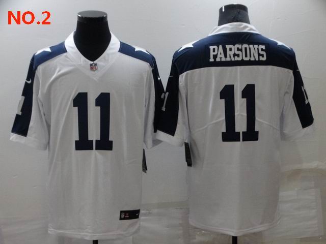 Men's Dallas Cowboys #11 Micah Parsons Jerseys NO.2;